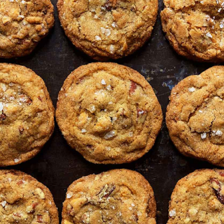 Salty-Sweet Butter Pecan Cookies